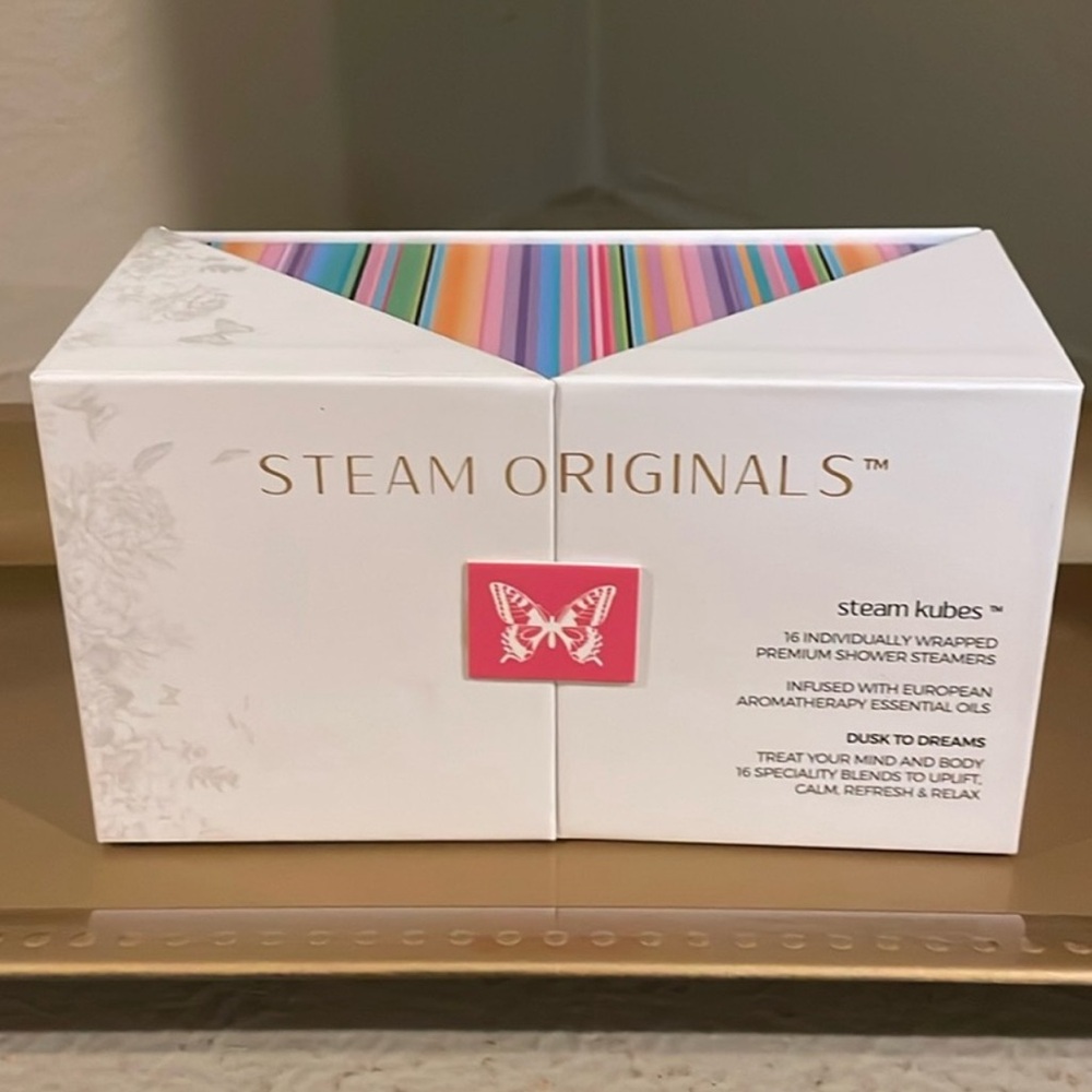 White Shower Steamers